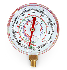 Манометр 80мм R-22/134а/404а RGJH